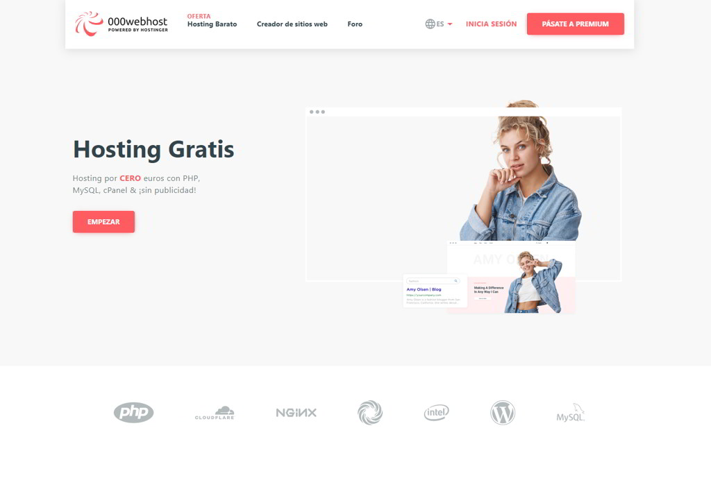 Hosting gratuito para probar tus proyectos Web