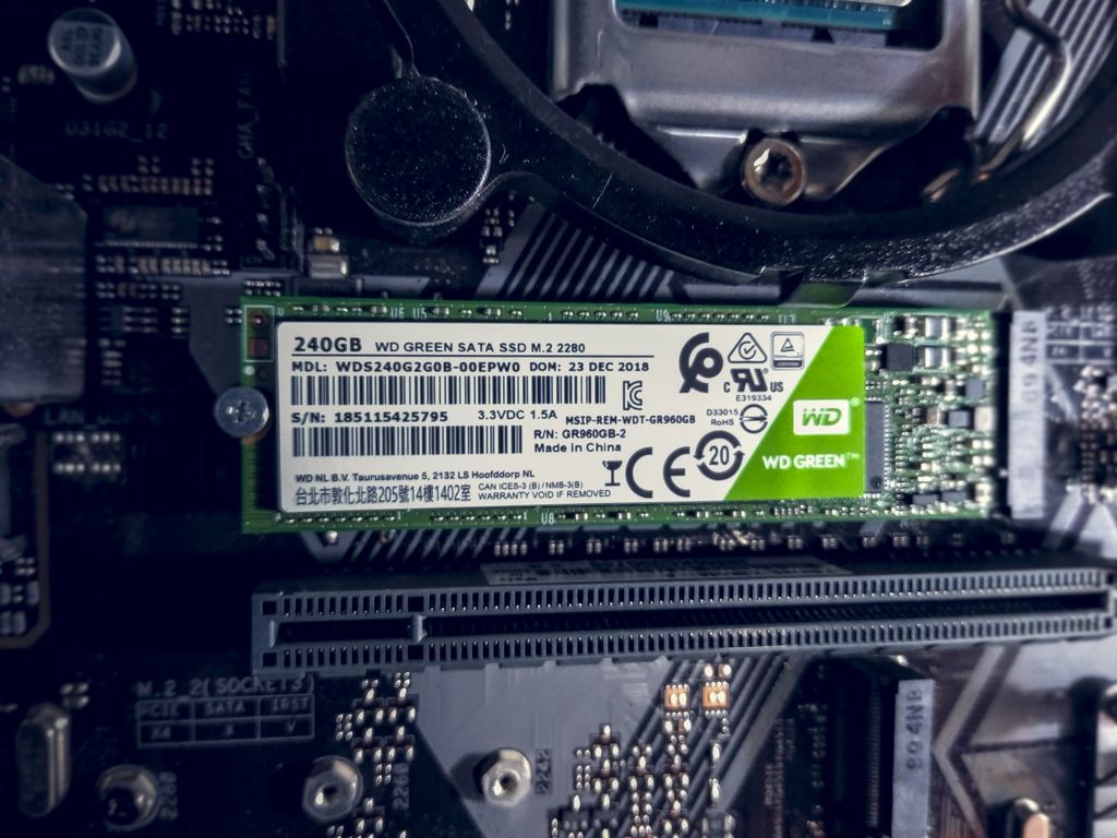 Western Digital M.2 SSD